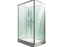 Schulte ExpressPlus Komplettduschkabine Ibiza Funktionsteil links 120x90x204cm