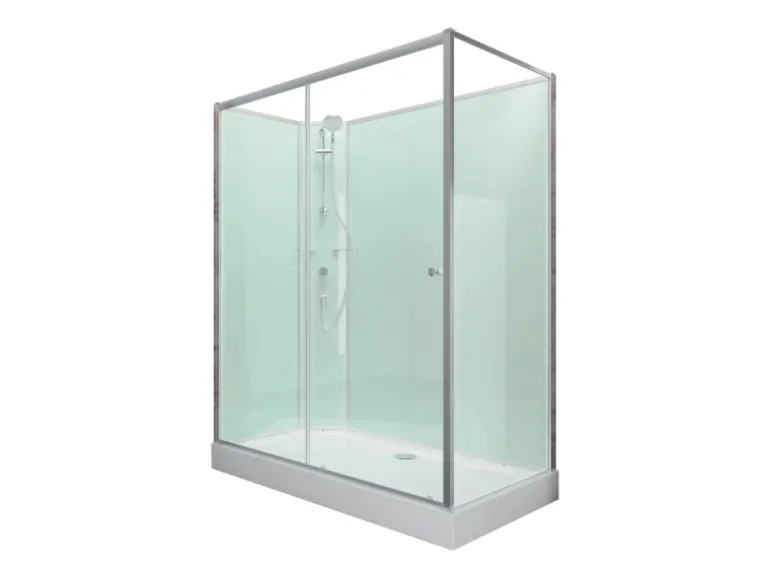 Schulte Komplettduschkabine Ibiza Duschpaneel links 90 x 120 x 204 cm