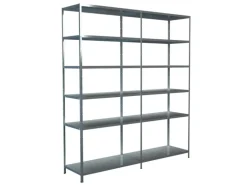 Schulte Steck-Grund-/Anbauregal 230 cm x 200 cm x 50 cm Verzinkt