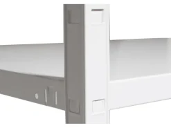 Schulte Steck-Grund-/Anbauregal 230 cm x 200 cm x 35 cm Weiß