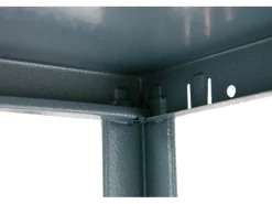 Schulte Steck-Grundregal 190 cm x 100 cm x 40 cm Schwarz