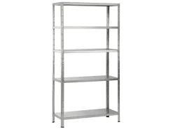 Schulte Steck-Grundregal 190 cm x 100 cm x 40 cm Verzinkt