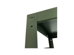 Schulte Steck-Grundregal 180 cm x 100 cm x 40 cm Graugrün