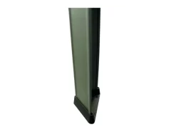 Schulte Steck-Grundregal 180 cm x 100 cm x 40 cm Graugrün