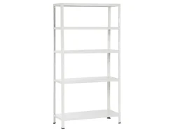 Schulte Steck-Grundregal 190 cm x 100 cm x 40 cm Weiß