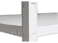 Schulte Steck-Grundregal 180 cm x 100 cm x 40 cm Weiß