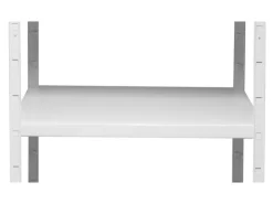 Schulte Steck-Grundregal 180 cm x 100 cm x 40 cm Weiß