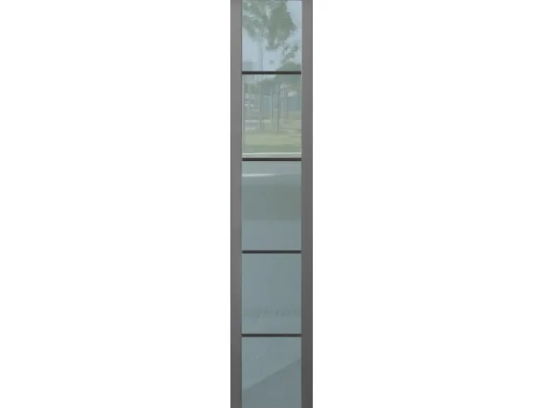 Seitenteil für Thermospace Haustür Anthrazit B: 301-500 mm Sondermaß