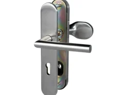 Sicherheitsbeschlag "Ronny" Edelstahl Satiniert