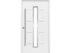 Sicherheits-Haustür ThermoSpace Milano Prime RC2 Weiß 100 x 210 cm Anschlag L