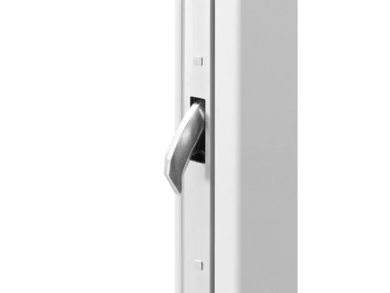 Sicherheits-Haustür ThermoSpace Milano Prime RC2 Weiß 100 x 210 cm Anschlag L