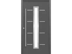 Sicherheits-Haustür ThermoSpace Milano Prime RC2 Komfort Anthr. 110 x 210 cm L