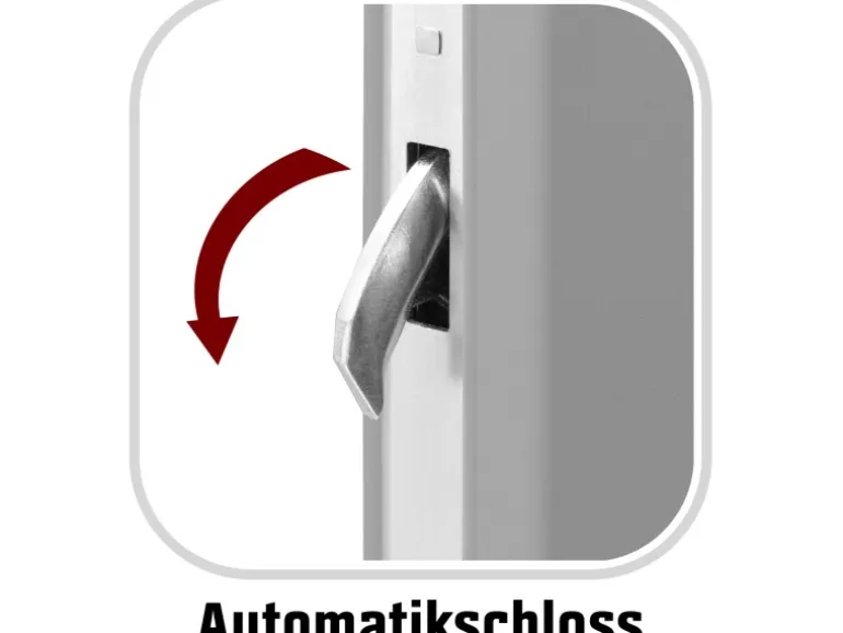 Sicherheits-Haustür ThermoSpace Milano Prime RC2 Komfort Grau 110 x 210 cm L