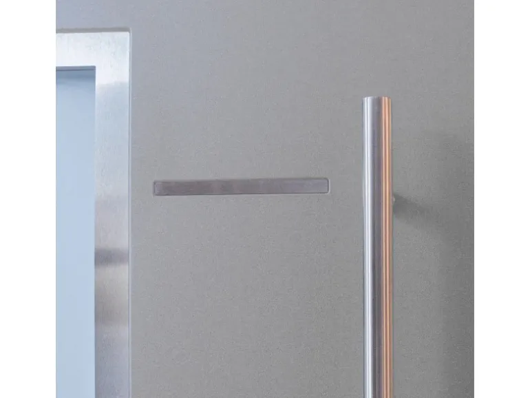 Sicherheits-Haustür ThermoSpace Milano Prime RC2 Komfort Grau 110 x 210 cm L