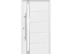 Sicherheits-Haustür ThermoSpace Prime Neapel RC2 Komfort Weiß 100 x 210 cm L