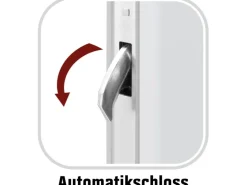 Sicherheits-Haustür ThermoSpace Prime Neapel RC2 Komfort Weiß 100 x 210 cm L