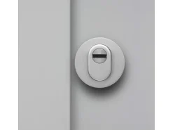 Sicherheits-Haustür ThermoSpace Prime Paris RC2 Grau 110 x 210 cm Anschlag R