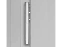 Sicherheits-Haustür ThermoSpace Prime Paris RC2 Grau 110 x 210 cm Anschlag R