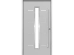 Sicherheits-Haustür ThermoSpace Milano Prime RC2 Komfort Grau 110 x 210 cm R