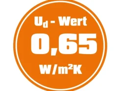 Sicherheits-Haustür ThermoSpace Oslo Prime RC2 Weiß 100 x 210 cm Anschlag R