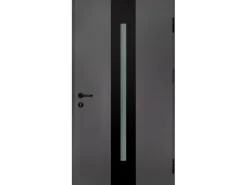 Sicherheits-Haustür ThermoSpace Prime Dublin RC2 Anthr.-Schwarz 110 x 210 cm R