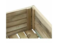 Siena Garden Pflanzkasten Ella Holz 80 cm x 40 cm x 28 cm Natur FSC®