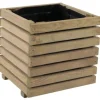 Siena Garden Pflanzkübel Ella Holz 40 cm x 40 cm x 40 cm Natur FSC®