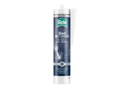 Sista Bad Sanitär Silikon 280 ml Kartusche Hellgrau