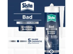 Sista Bad Sanitär Silikon 280 ml Kartusche Manhattan