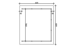 Skan Holz Carport Schwarzwald m. Dachschalung u. Rückwand 684 x 600 cm Natur