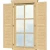 Skan Holz Fensterläden für Einzelfenster für 28-EFR(L)-02 und 45-EFR(L)-04