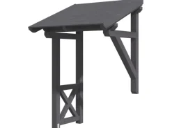 Skan Holz Haustür-Vordach Potsdam 3 Schiefergrau lasiert 176 cm x 156 cm