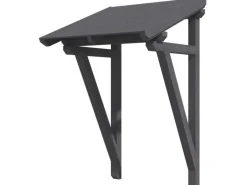 Skan Holz Haustür-Vordach Potsdam 2 Schiefergrau lasiert 176 cm x 156 cm