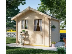 Skan Holz Holz-Gartenhaus Porto 1 Natur 250 cm x 200 cm