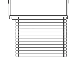 Skan Holz Holz-Gartenhaus Porto 1 Natur 250 cm x 200 cm