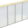 Skan Holz Polycarbonat Seitenwand für Terrassenüberdachung 400/389 cm Tiefe