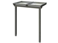 Skan Holz Vordach Anklam 1 Schiefergrau 220 cm x 124 cm