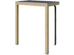 Skan Holz Vordach Fehmarn 200 cm x 125 cm Natur Unbehandelt