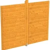 Skan Holz Wand für Pavillon Toulouse 270 x 209 cm Eiche hell
