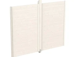 Skan Holz Wand für Pavillon Toulouse 270 x 209 cm Weiß