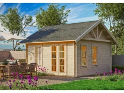 Skan Holz-Gartenhaus Toronto 1 mit Dachschalung B x T 420 cm x 420 cm