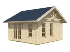 Skan Holz-Gartenhaus Toronto 1 mit Dachschalung B x T 420 cm x 420 cm