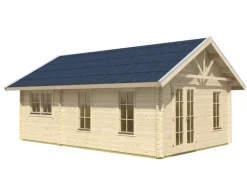 Skan Holz-Gartenhaus Toronto 4 mit Dachschalung B x T 420 cm x 660 cm