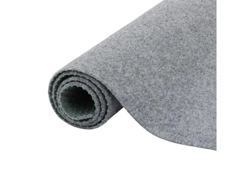 Snapstyle Kunstrasen Rasenteppich mit Noppen Kingston Grau 200x50cm