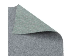 Snapstyle Kunstrasen Rasenteppich mit Noppen Kingston Grau 200x50cm