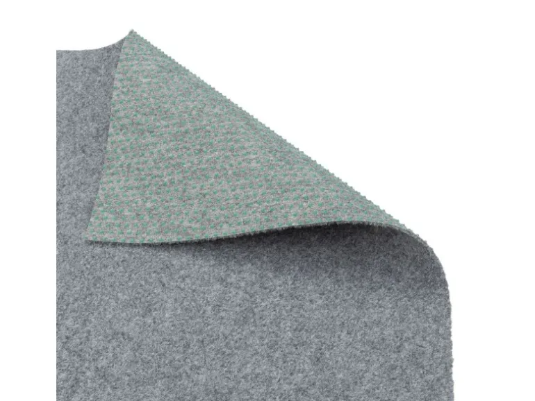 Snapstyle Kunstrasen Rasenteppich mit Noppen Kingston Grau 200x50cm