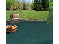 Snapstyle Kunstrasen Rasenteppich mit Noppen Kingston Petrol 200x450cm