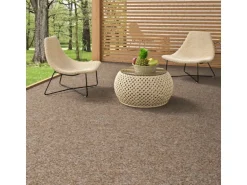 Snapstyle Kunstrasen Rasenteppich mit Noppen Kingston Beige 200x450cm