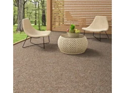 Snapstyle Kunstrasen Rasenteppich mit Noppen Kingston Beige 200x300cm