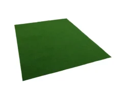 Snapstyle Kunstrasen Rasenteppich mit Noppen Kingston Grün Uni 200x450cm